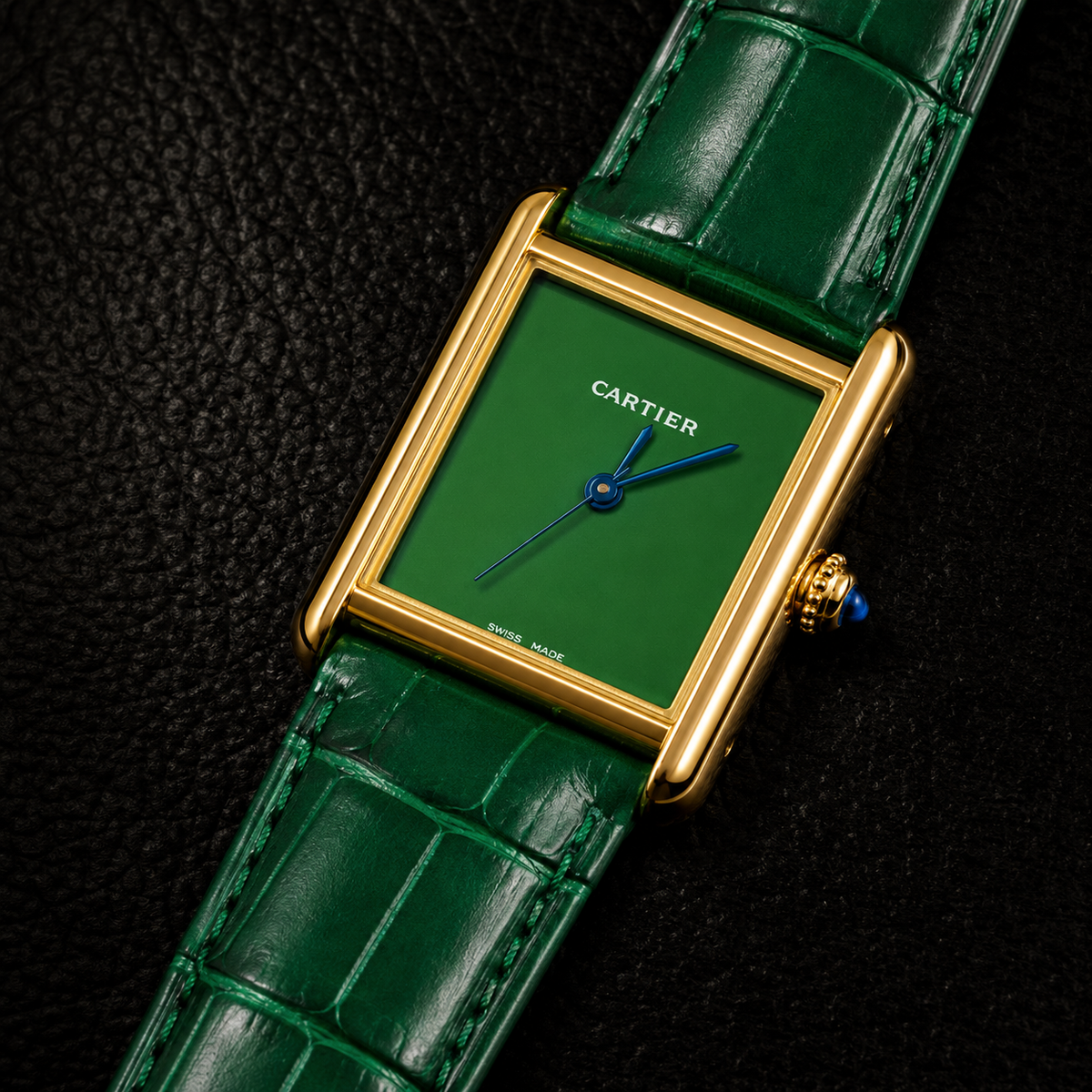Cartier Tank Louis - Green (Normal Quality)