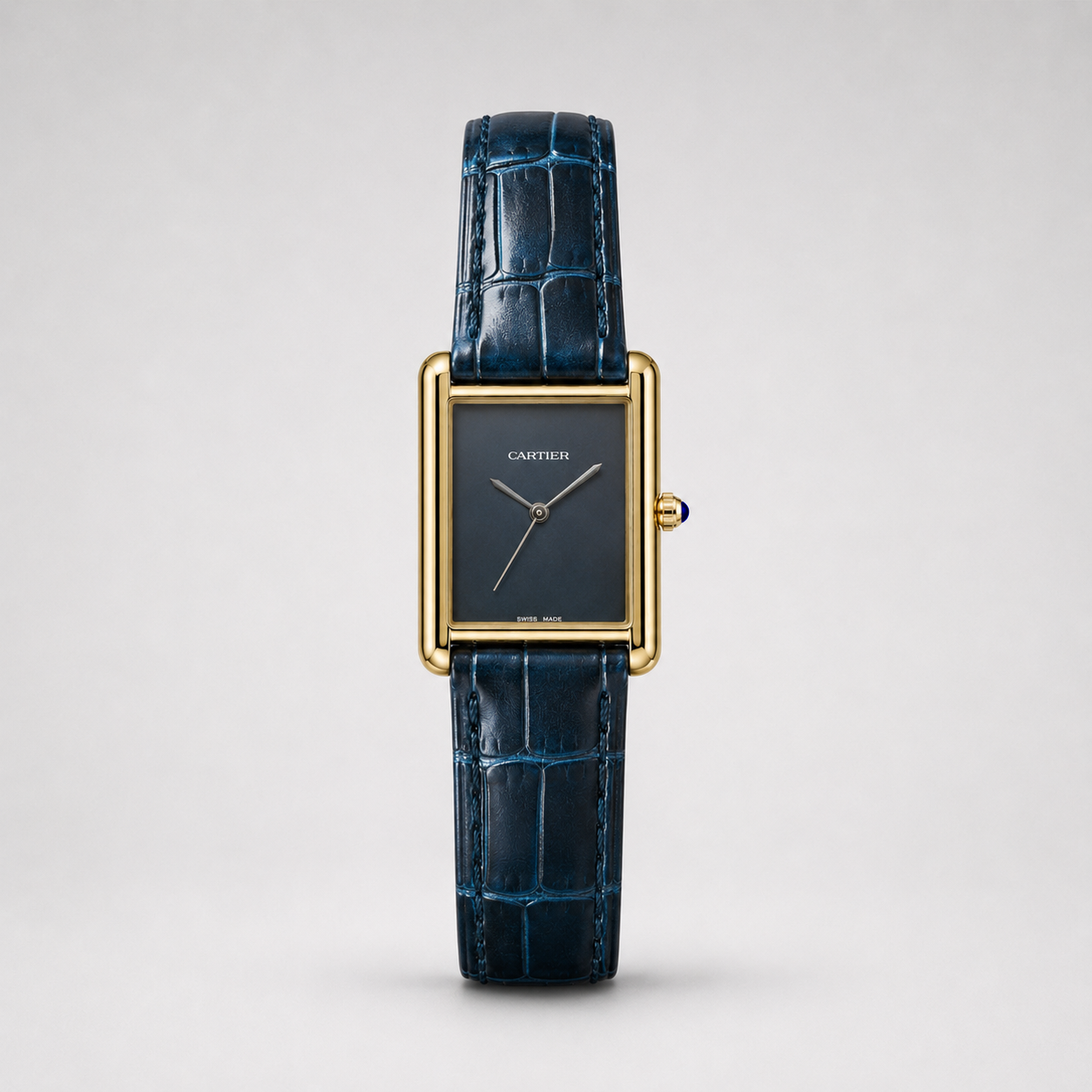 Cartier Tank Louis - Midnight Blue (A+ Premium Quality)